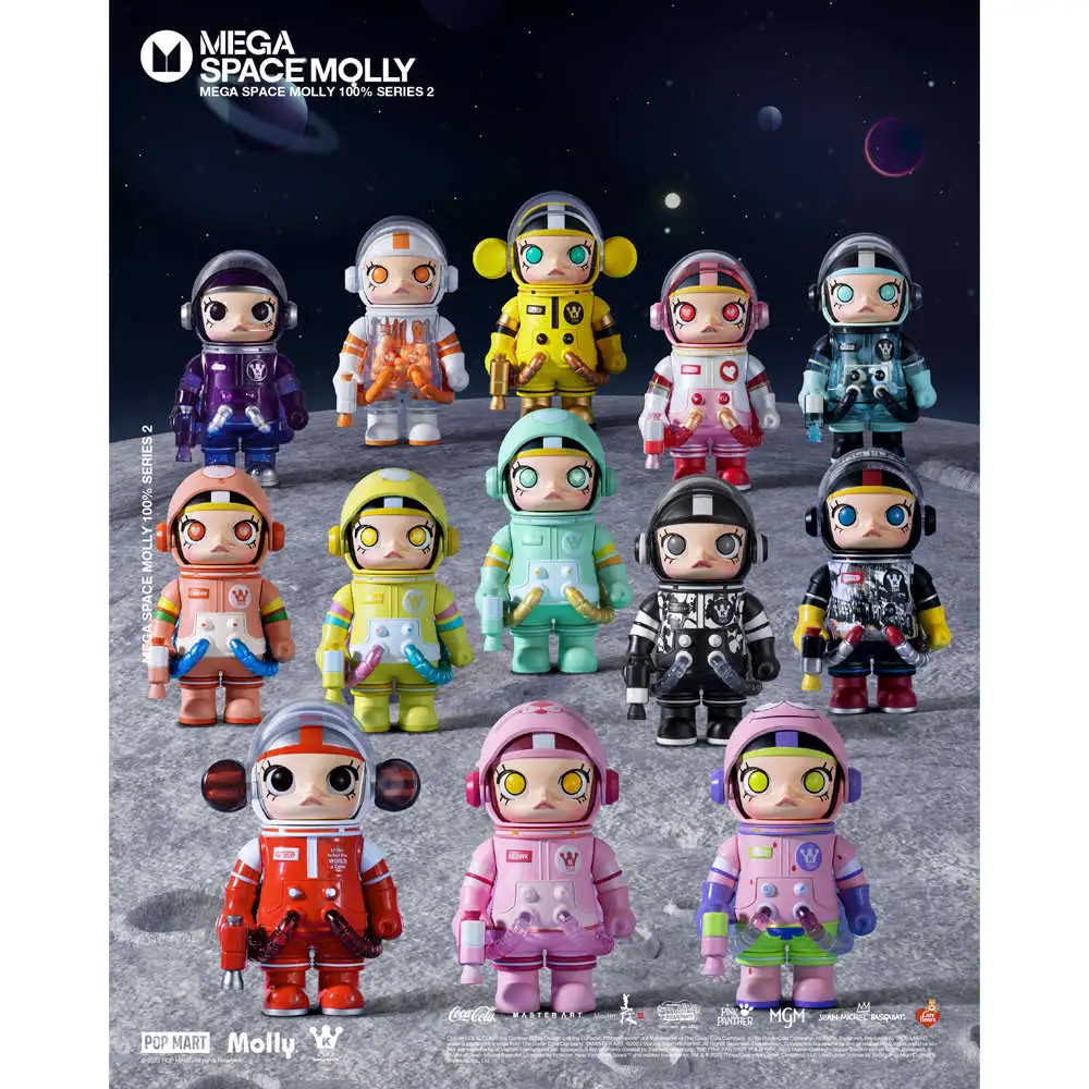 【自製賞線上抽】POP MART MEGA SPACE MOLLY 100% 二代三代盒玩派對!!
