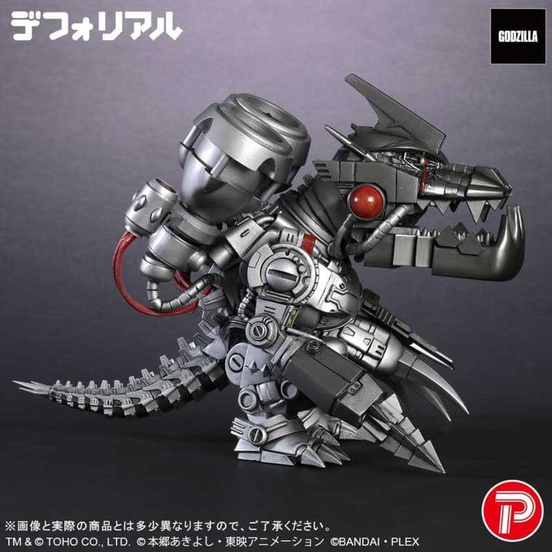 Beau特佛toys 現貨 PB限定 X-PLUS Q版 哥吉拉x數碼寶貝 無限龍獸 機械邪龍獸 三式改