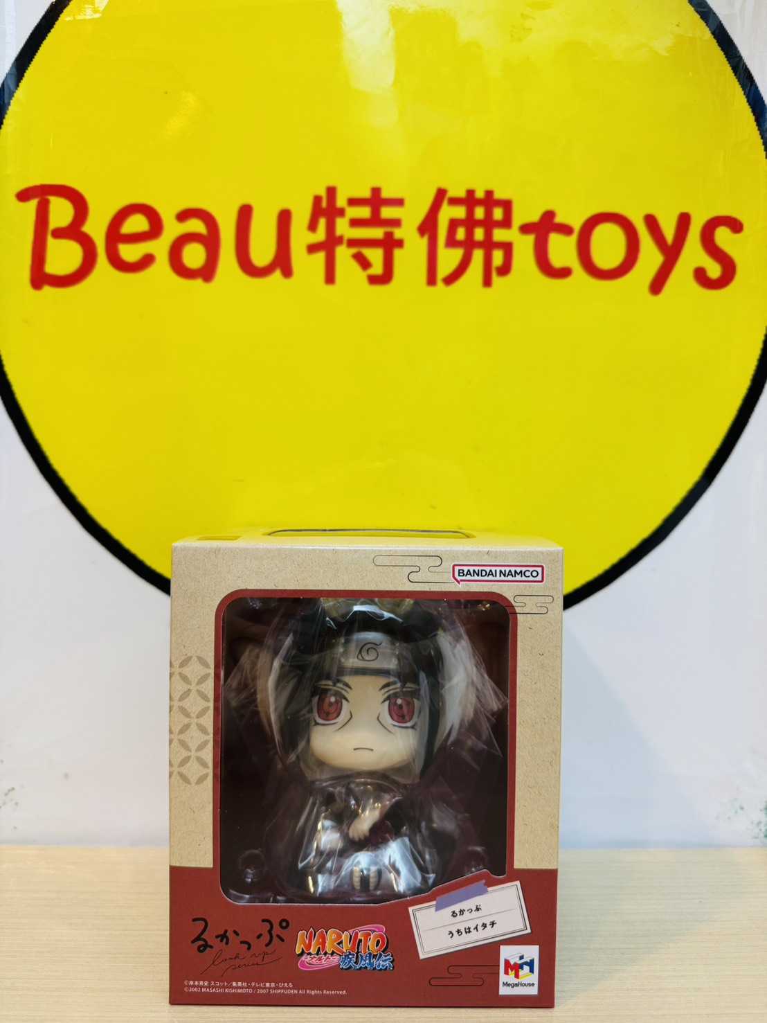 Beau特佛toys 現貨 代理 MH LOOK UP 抬頭系列 火影忍者 宇智波鼬 再販 0916