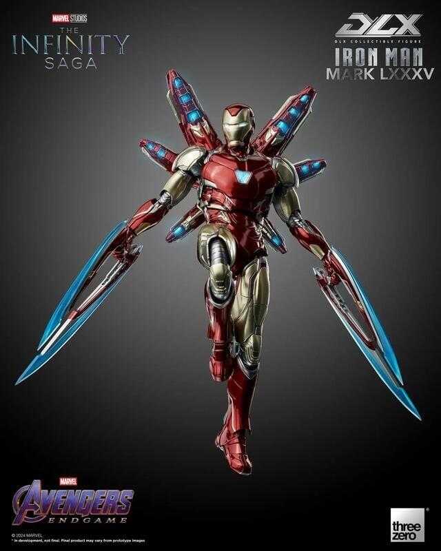 Beau特佛toys 現貨 threeZero DLX 鋼鐵人 Mark 85 馬克85 17.5cm 0326