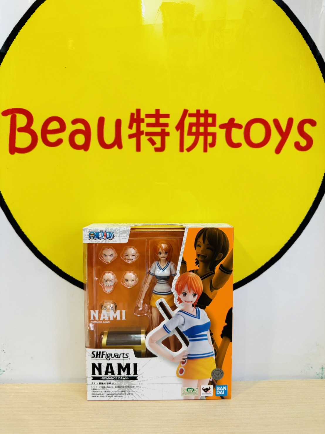 Beau特佛toys 現貨 代理 S.H.Figuarts S.H.F SHF 航海王 海賊王 娜美 冒險的黎明