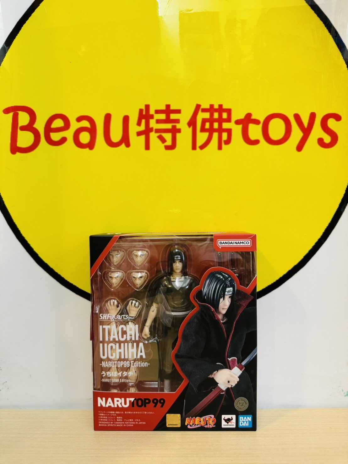 Beau特佛toys 現貨 代理 S.H.Figuarts SHF 火影忍者 宇智波鼬 NARUTOP99