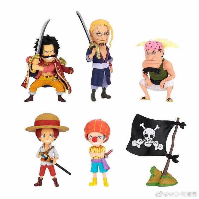 Beau特佛toys 現貨 代理 景品 WCF 海賊王 和之國 回憶篇 P2 羅傑海賊團 全6款 一套六款 0321