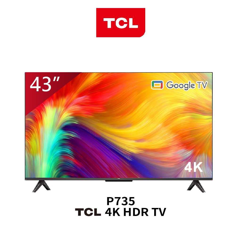 TCL 43P735 4K智慧連網液晶顯示器
