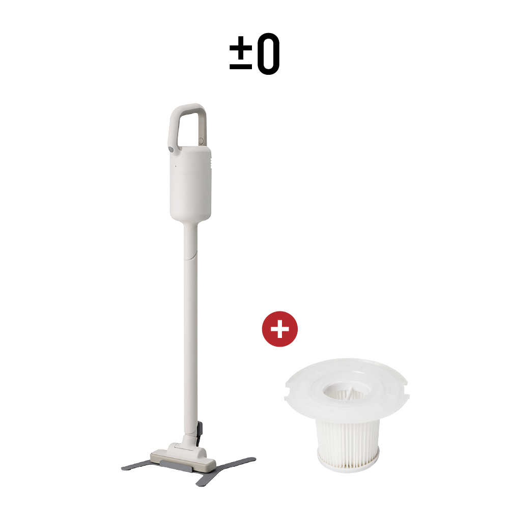 ±0正負零│XJC-Y011│無線吸塵器+贈專用濾網*1
