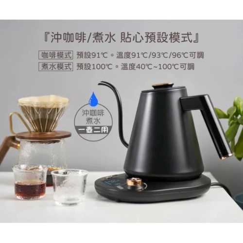 【SONGEN松井】日系飛梭溫控手沖品茗咖啡壺電水壺快煮壺 (SG-103HB)