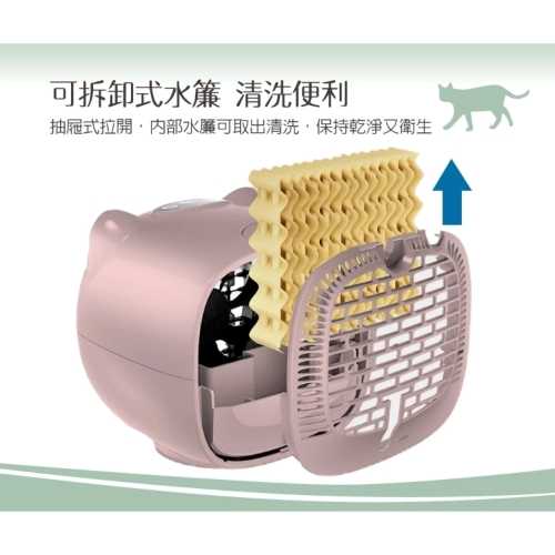 【SONGEN 松井】まつい萌趣喵喵貓冰爽水冷空調扇 (SG-0605)