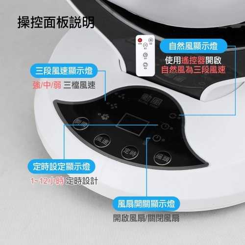 【勳風】 8吋微電腦遙控循環桌扇 (HFB-K7928)