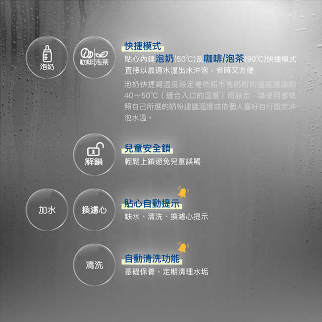 CHIMEI奇美瞬熱智慧溫控飲水機 WB-30MRW2