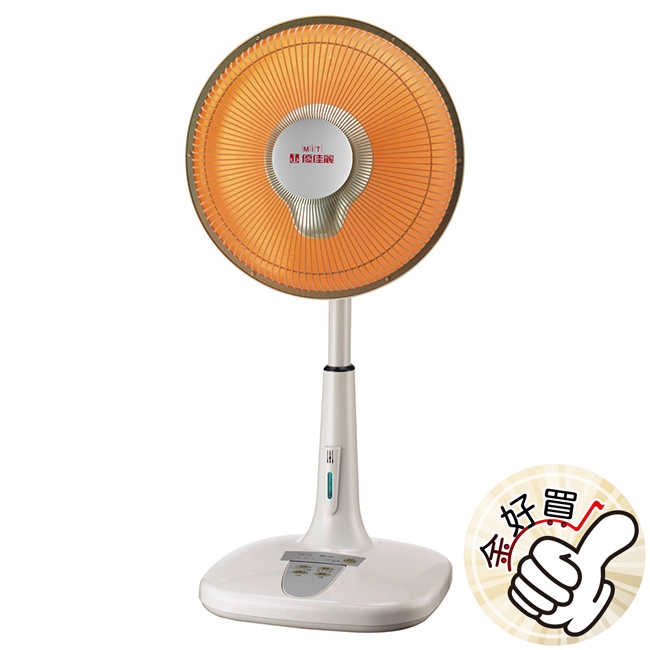 優佳麗12吋碳素定時遙控電暖器 HY-612ION
