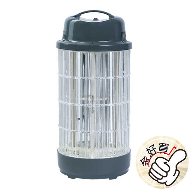 日象10W電擊式捕蚊燈(藍貓灰) ZS-M10G