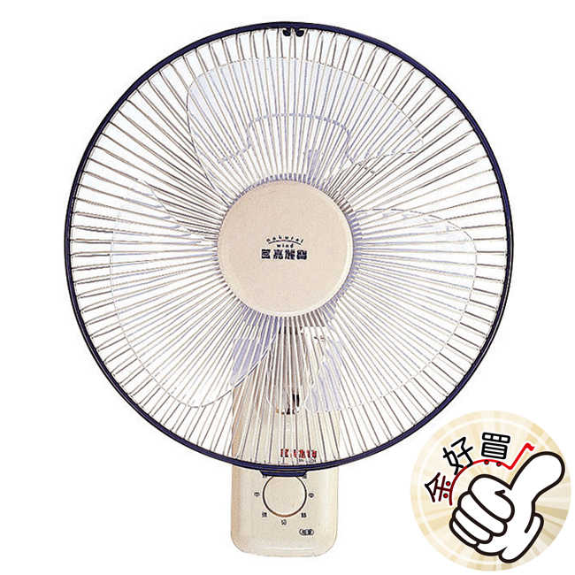 嘉麗寶 12吋單拉壁掛扇 SN-1201