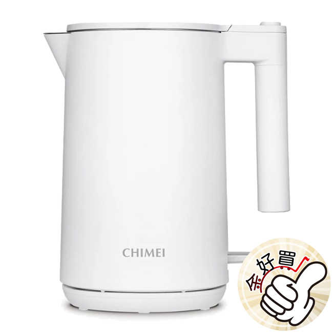CHIMEI奇美1.5L不鏽鋼防燙快煮壺 KT-15SP01