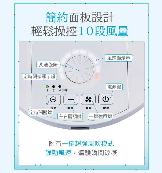 SANLUX台灣三洋8吋DC遙控循環扇 SBF-C08DU