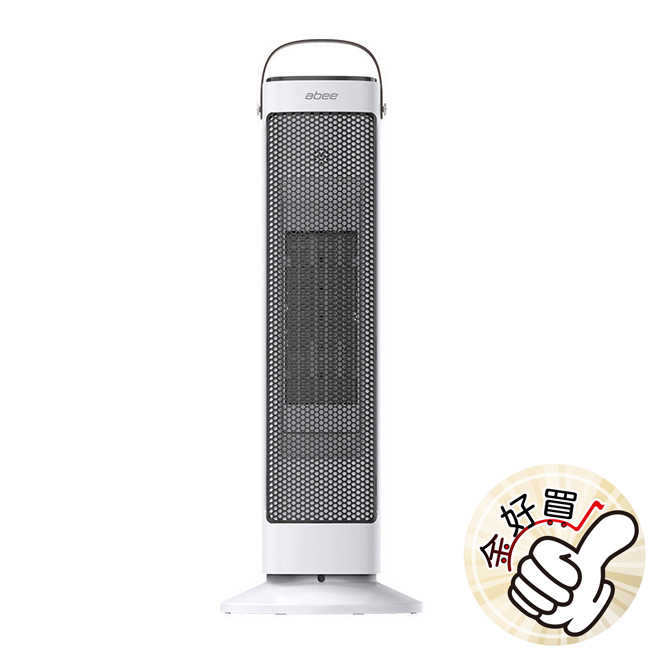 Abee快譯通直立型智慧溫控陶瓷電暖器 PTC32