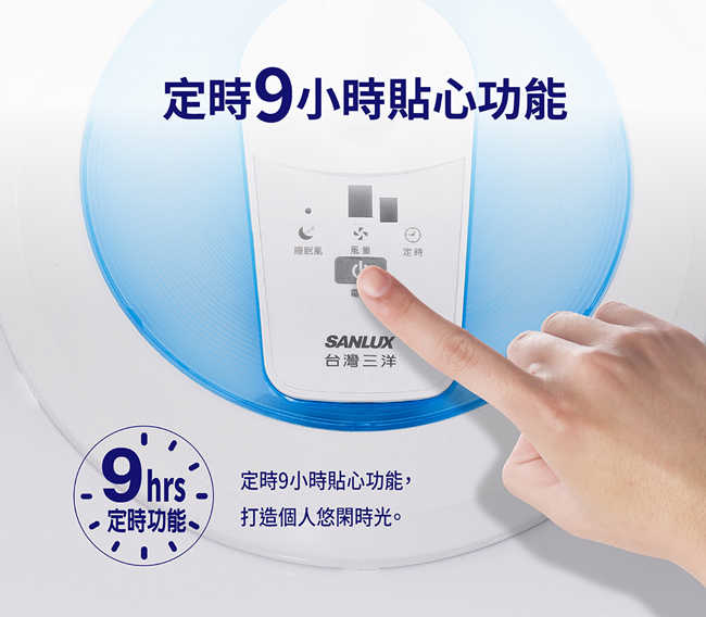 SANLUX台灣三洋14吋DC直流遙控電風扇 EF-P14DJ