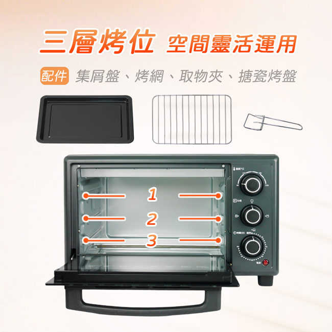 Panasonic國際牌20公升電烤箱 NB-H2001