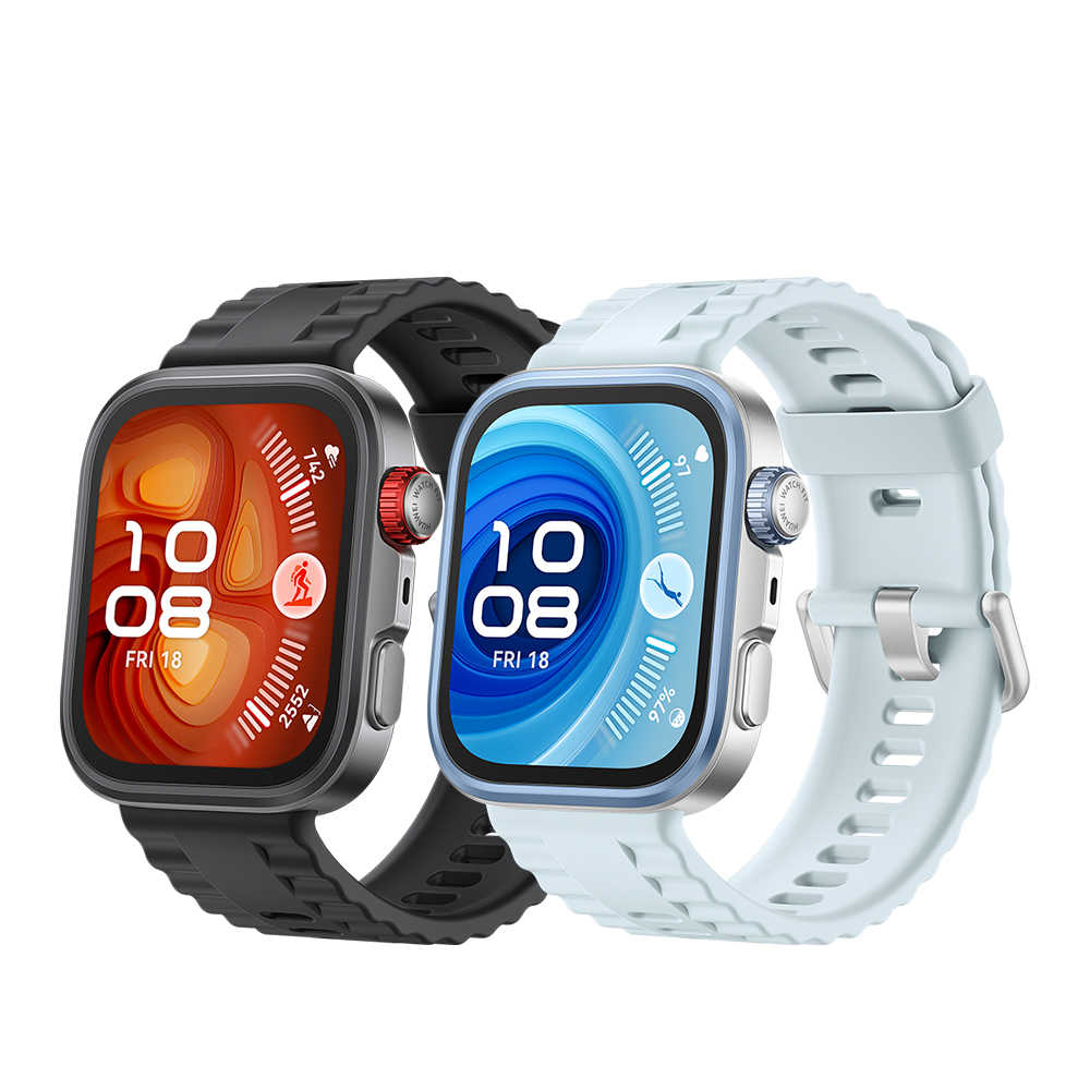 HUAWEI Watch Fit 4 Pro 1.82吋智慧手錶 氟橡膠錶帶款