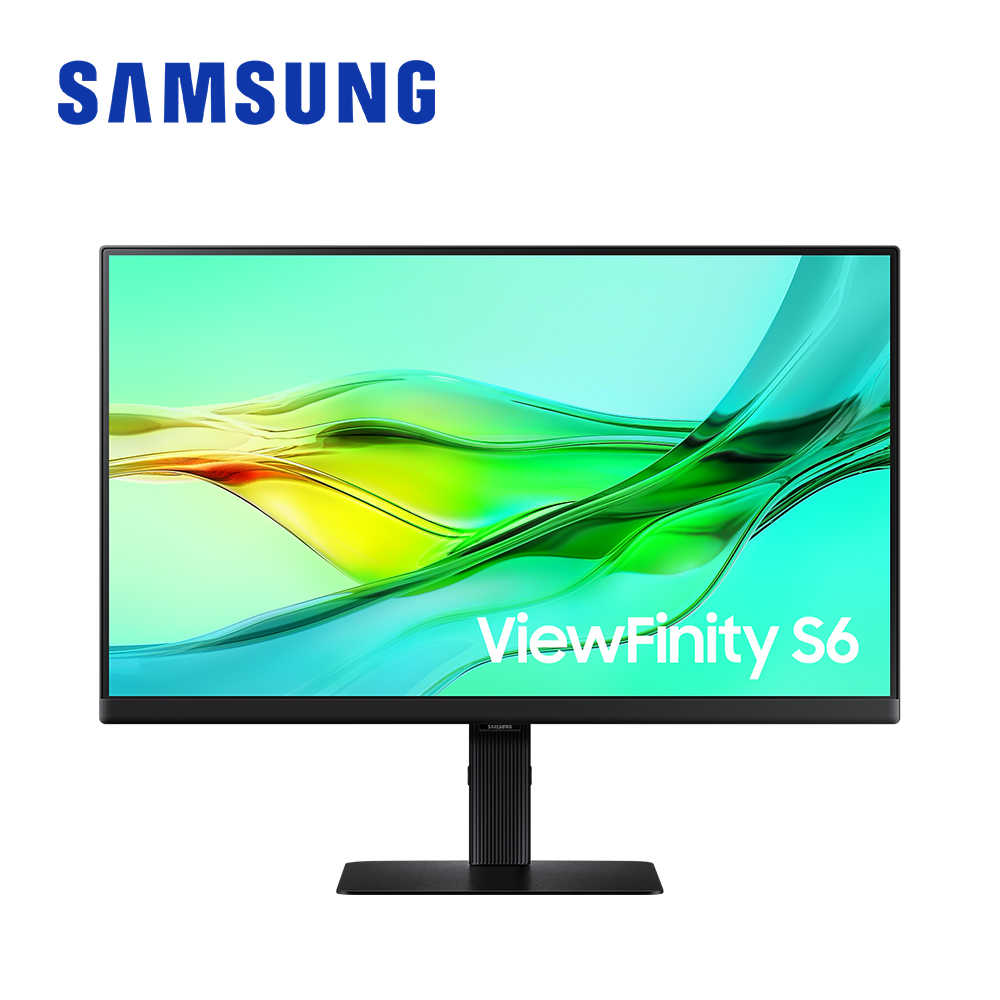 SAMSUNG 三星 24吋 ViewFinity S6 QHD 高解析度平面顯示器 S24D604UAC