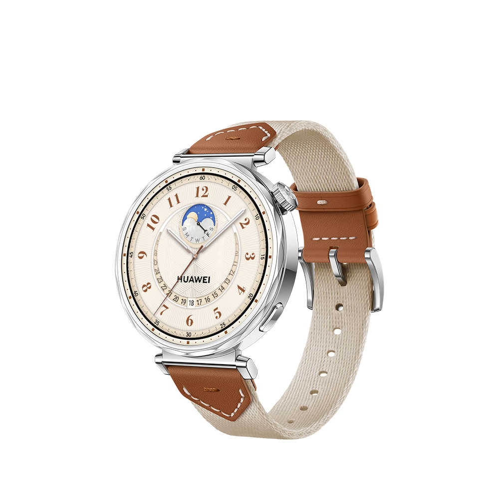 【贈超值好禮】HUAWEI Watch GT5 41mm 運動健康智能手錶 馬鞍棕