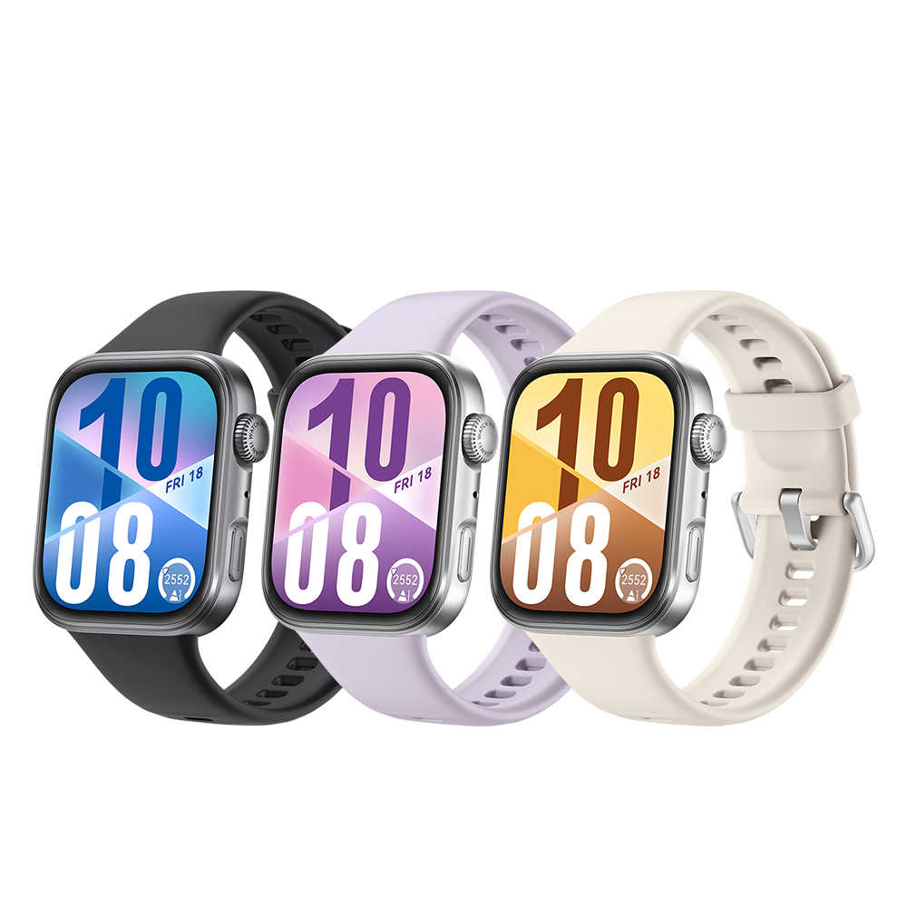 HUAWEI Watch Fit 4 1.82吋智慧手錶 氟橡膠錶帶款