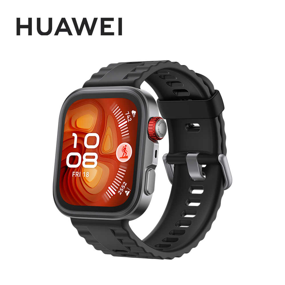 HUAWEI Watch Fit 4 Pro 1.82吋智慧手錶 氟橡膠錶帶款