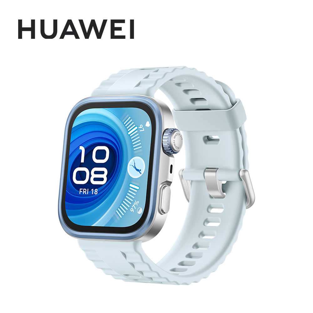 HUAWEI Watch Fit 4 Pro 1.82吋智慧手錶 氟橡膠錶帶款