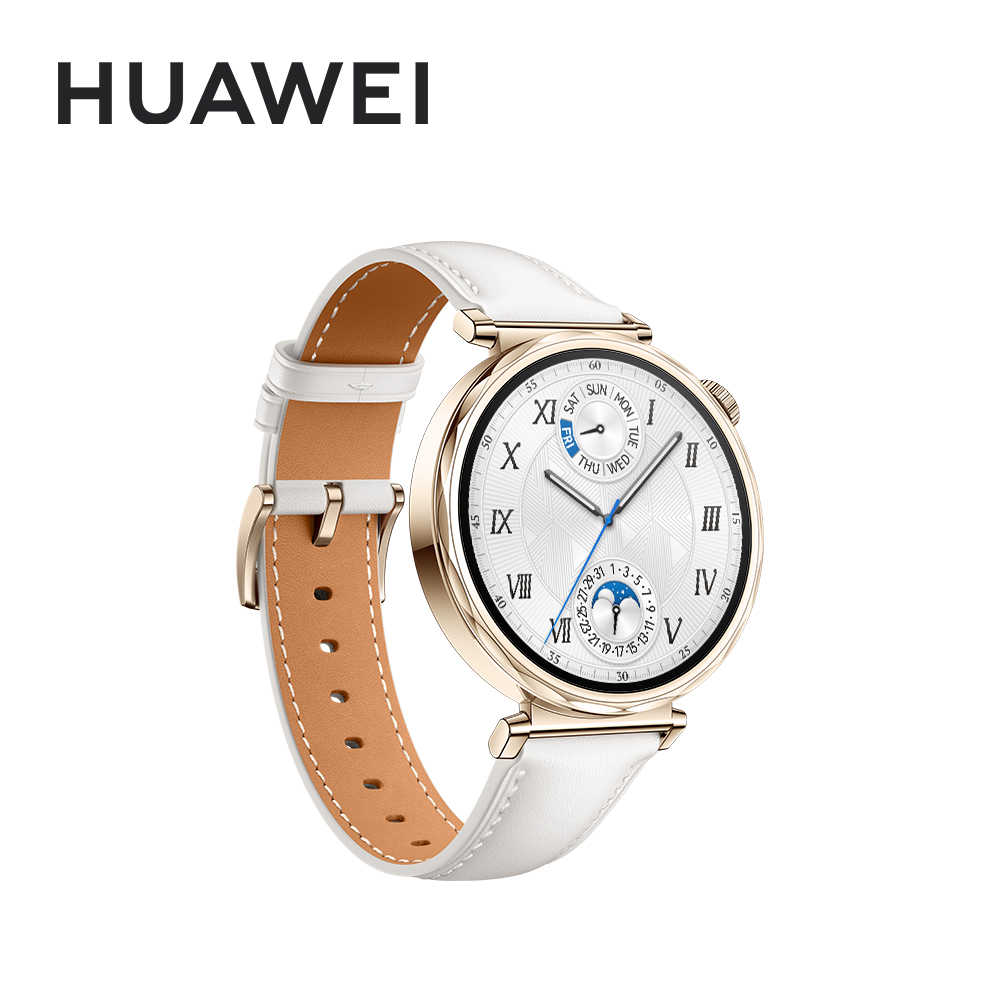 【贈超值好禮】HUAWEI Watch GT5 41mm 運動健康智能手錶 珍珠白