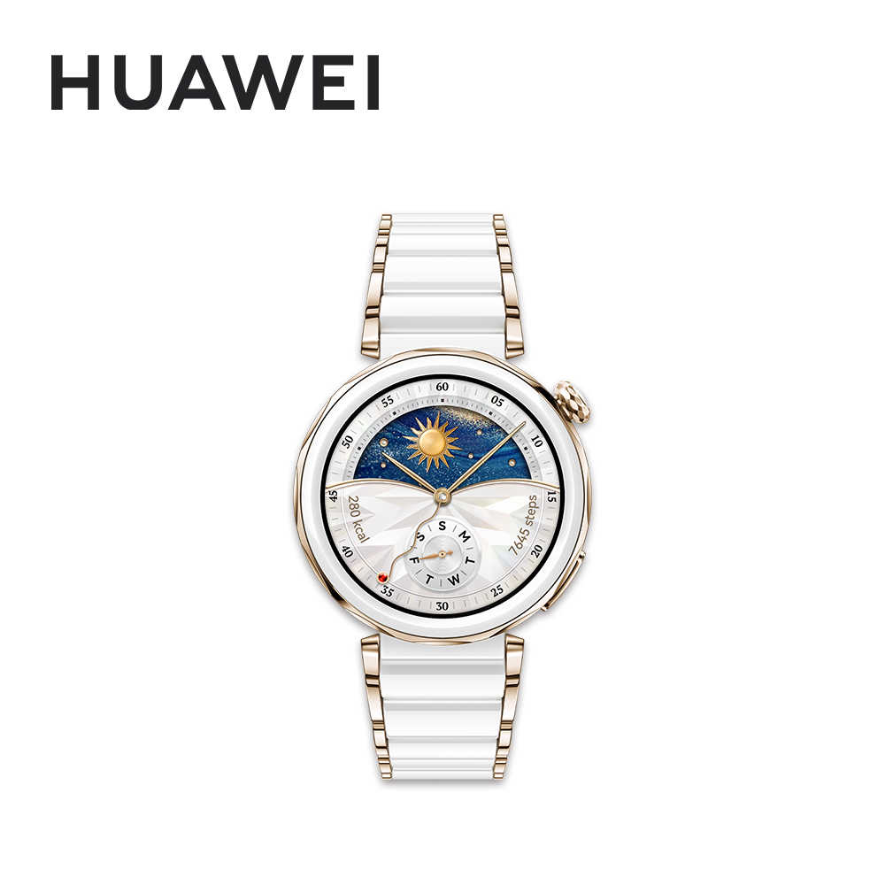 【贈多項好禮】HUAWEI Watch GT5 Pro 42mm 運動健康智能手錶 陶瓷白