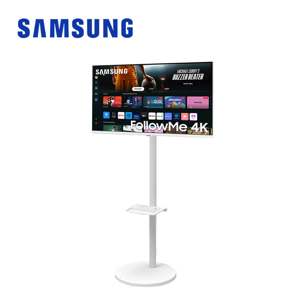 SAMSUNG 32吋 FollowMe 4K 移動式智慧聯網螢幕組 S32DM703UC-FOLLOWME