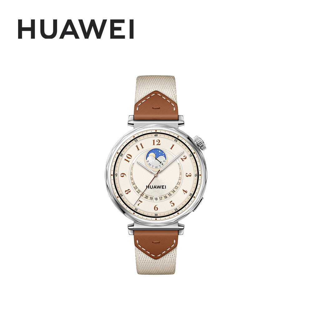 【贈超值好禮】HUAWEI Watch GT5 41mm 運動健康智能手錶 馬鞍棕