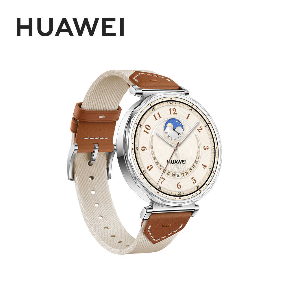 【贈超值好禮】HUAWEI Watch GT5 41mm 運動健康智能手錶 馬鞍棕