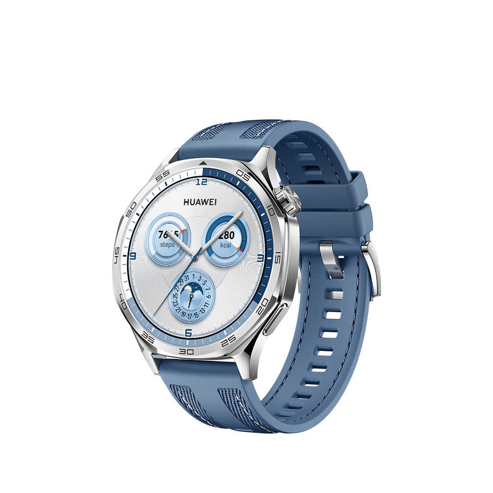 【限量贈潮流錶帶】HUAWEI Watch GT5 46mm 運動健康智能手錶 托帕藍