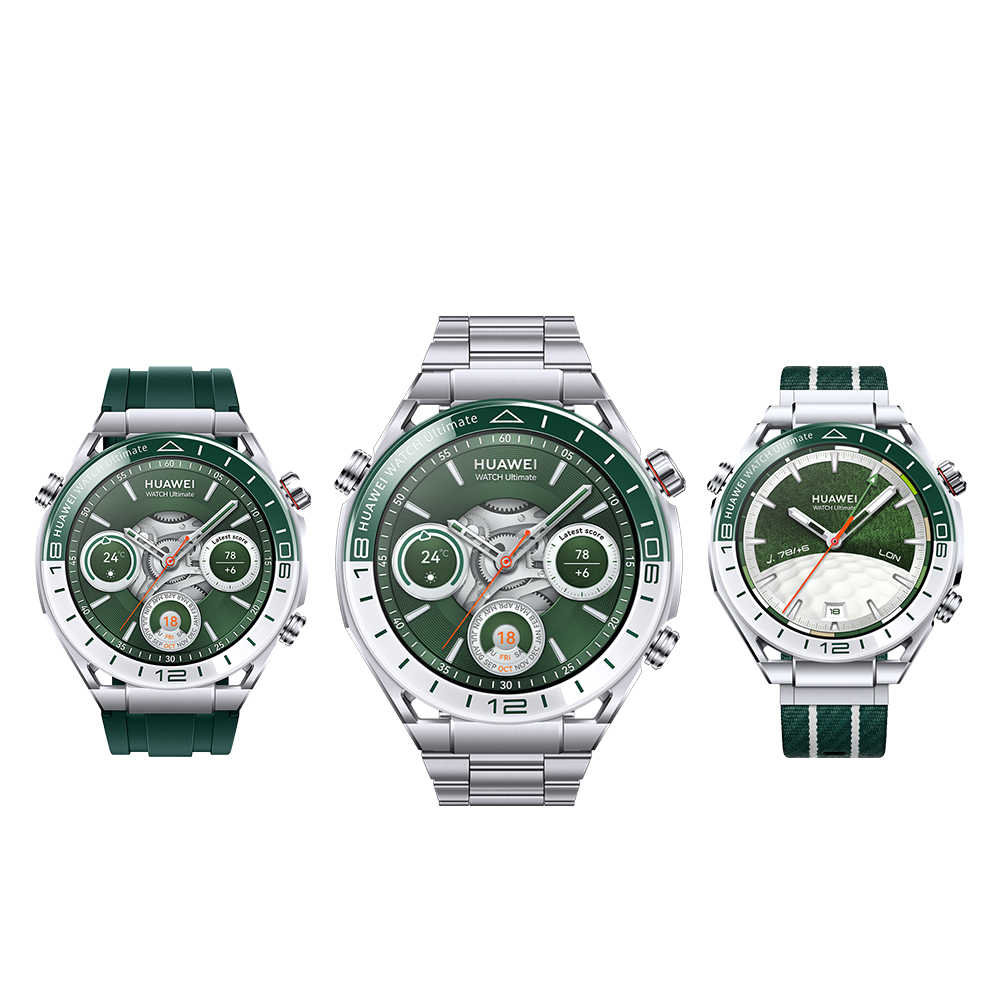 【贈多項好禮】HUAWEI Watch Ultimate 49mm 戶外運動健康智慧工藝腕錶 綠野傳奇