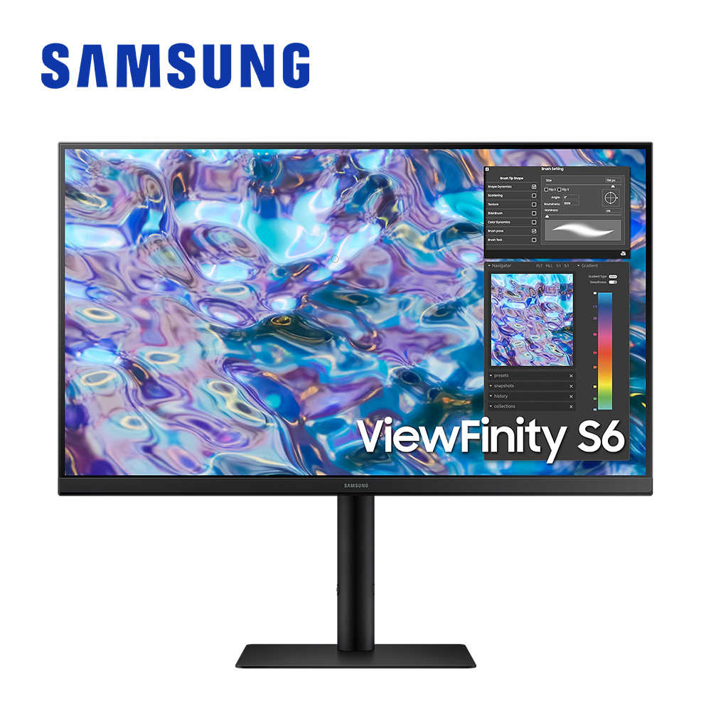 SAMSUNG 三星 27吋 ViewFinity S6 IPS 高解析度平面顯示器 S27B610EQC