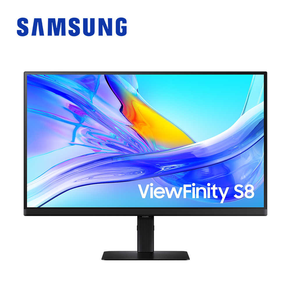SAMSUNG 三星 27吋 ViewFinity S8 UHD 高解析度平面顯示器 S27D806UAC