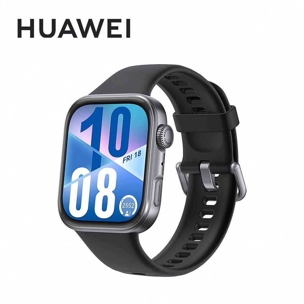 HUAWEI Watch Fit 4 1.82吋智慧手錶 氟橡膠錶帶款