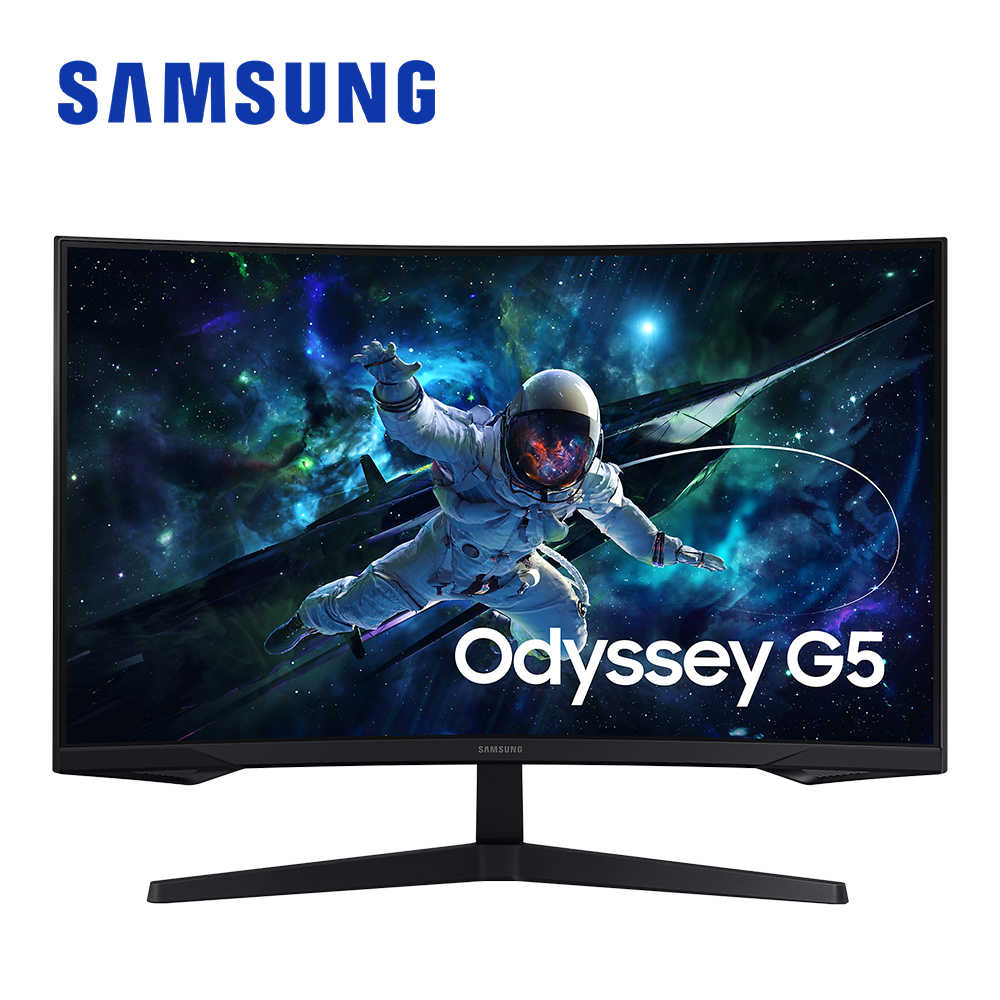 SAMSUNG 三星 32吋 1000R Odyssey G5 曲面電競顯示器 S32CG552EC