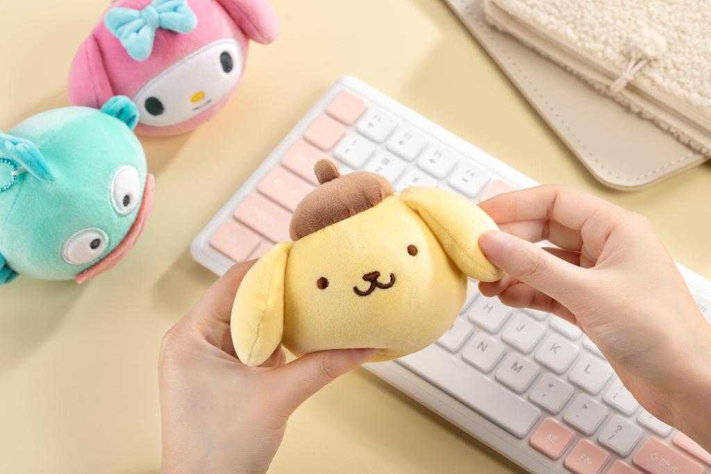 毛絨捏捏樂-三麗鷗家族軟軟團子系列