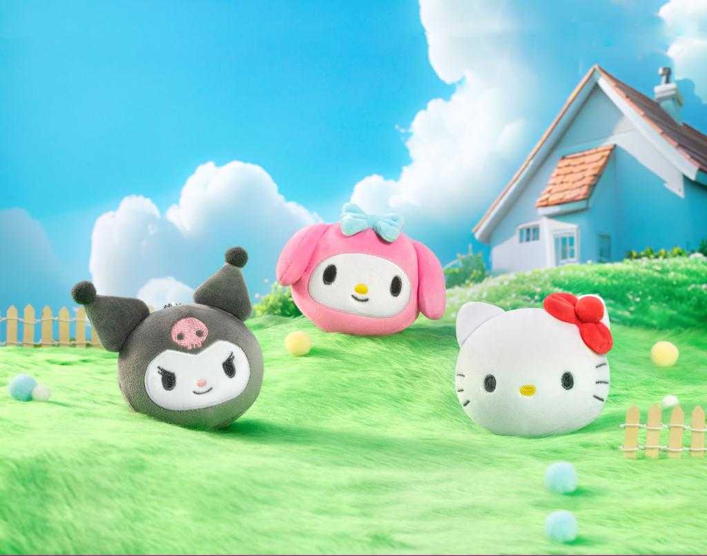 毛絨捏捏樂-三麗鷗家族軟軟團子系列