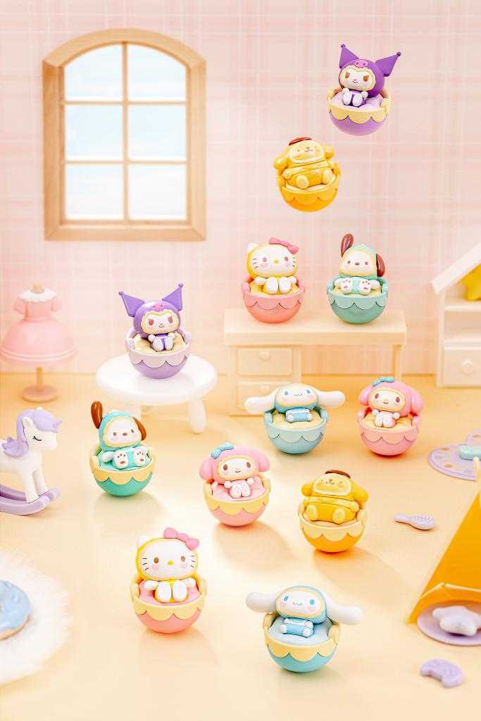 萌趣豆-三麗鷗家族搖籃不倒翁系列