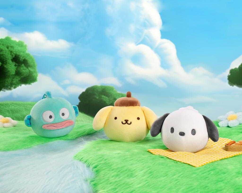 毛絨捏捏樂-三麗鷗家族軟軟團子系列