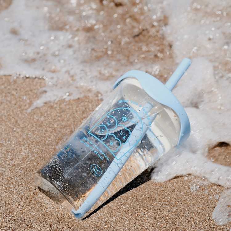 【方坊】流星祈願 波浪吸管杯 500ml