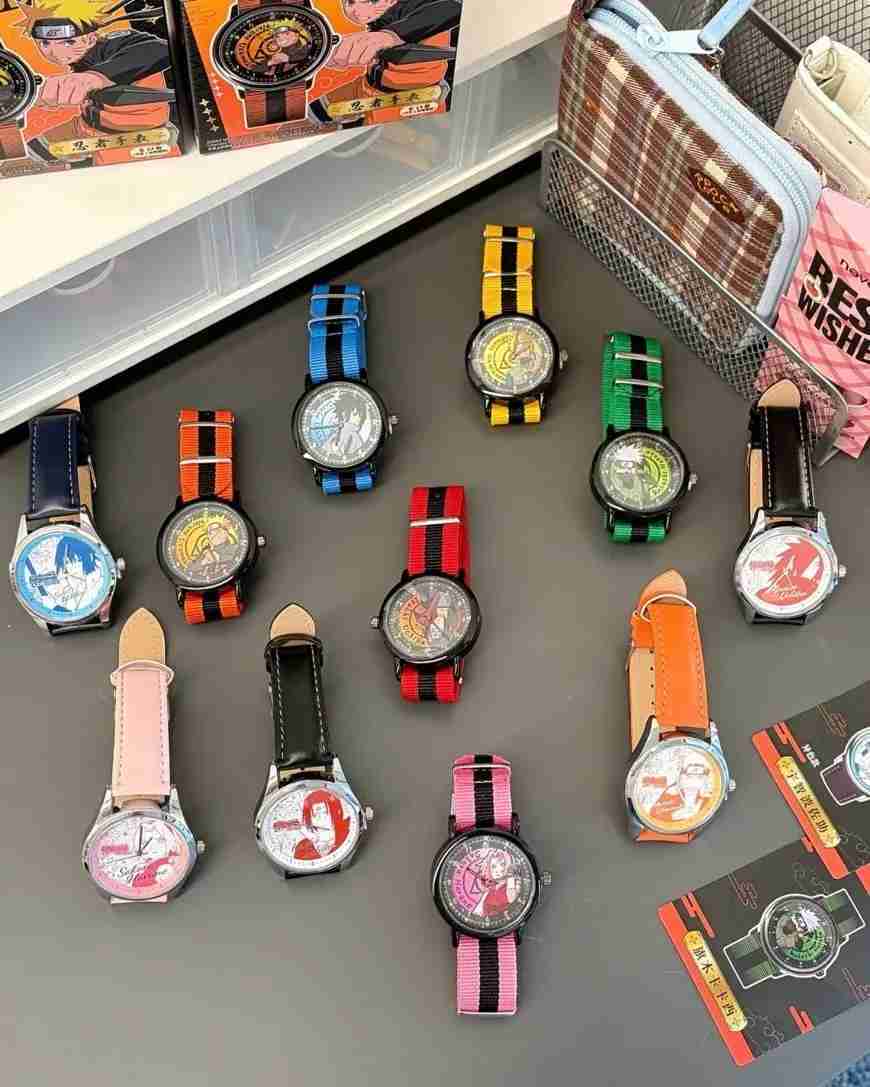 【自製賞線上抽】火影忍者 銅板福利抽 一展各錶 EAKI正版授權忍者手表  現貨