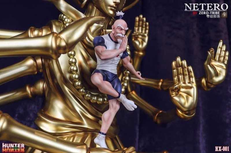 【玩具給庫】現貨 零組部落 會長 艾扎克 尼特羅 百式觀音 HUNTER X HUNTER獵人雕像系列第一彈