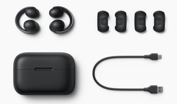 【台灣現貨】代購 原廠 Anker SoundCore AeroClip 運動耳機 開放式運動耳機  耳夾式 A3388