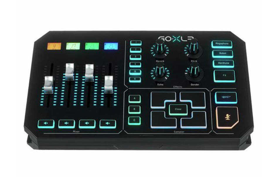 【台灣現貨】代購 原廠 TC-Helicon GO XLR 錄音介面 mini 聲卡 Podcast Mixer