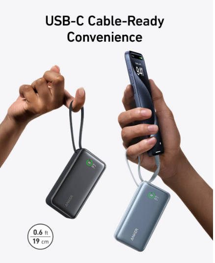 【台灣現貨】代購 原廠 Anker 533 PowerBank 10000mAh 30W PD A1259