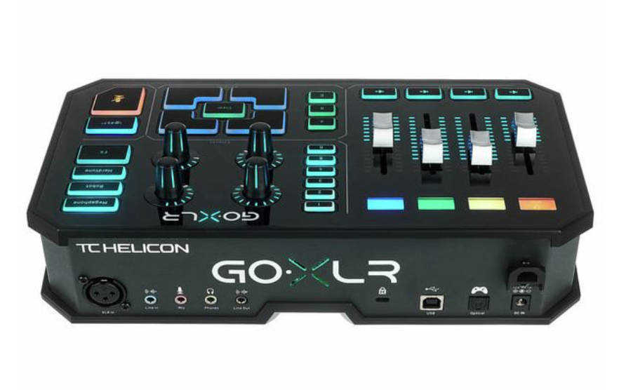 【台灣現貨】代購 原廠 TC-Helicon GO XLR 錄音介面 mini 聲卡 Podcast Mixer