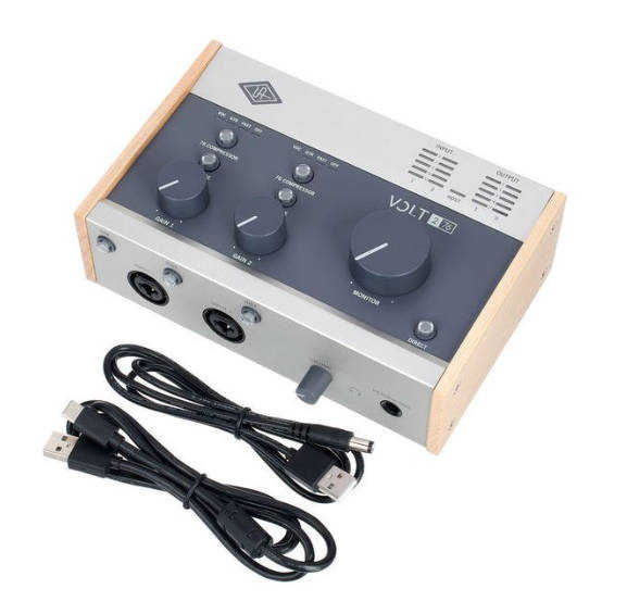 【台灣現貨】代購 原廠保固 Universal Audio Volt 276  錄音介面 聲卡 麥克風 吉他收音